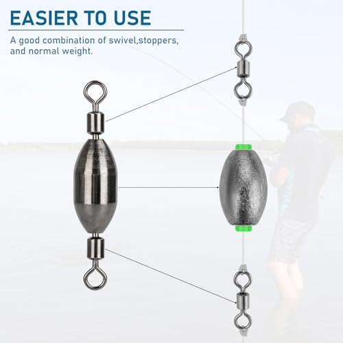 Brass Fishing Sinker Swivel