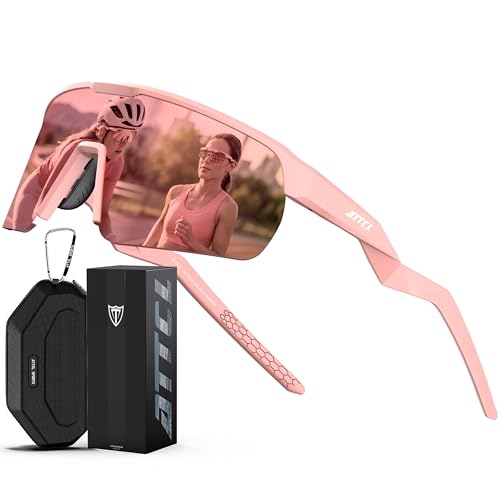 Lightweight Running Sunglasses Women Men Wrap Around UV400 Sports
