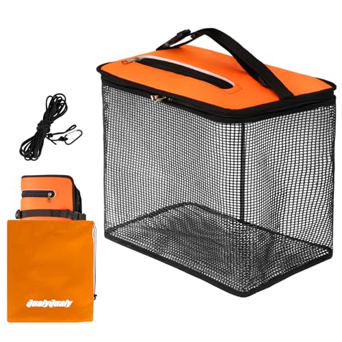 Floating Fish Basket for Live Caught (Square / (10 GAL)-15*9*14IN)