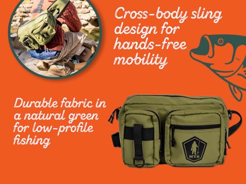 Mystery Tackle Box Pond Prowler Sling Fishing Lure Kit with Bonus (Pond Prowler)
