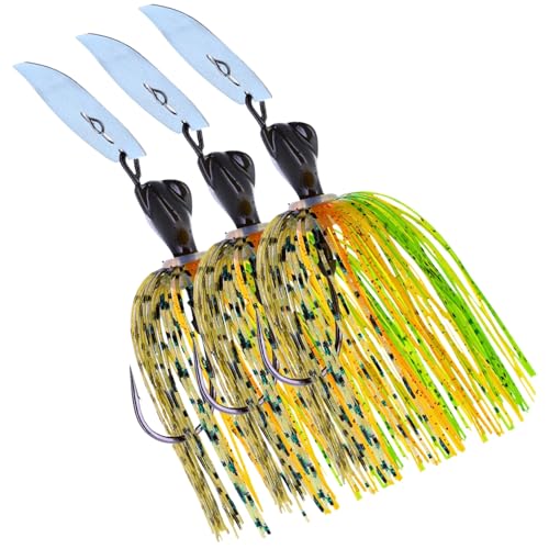 Breaker Jigs for Bass Fishing (Perch / 1/4 Oz)