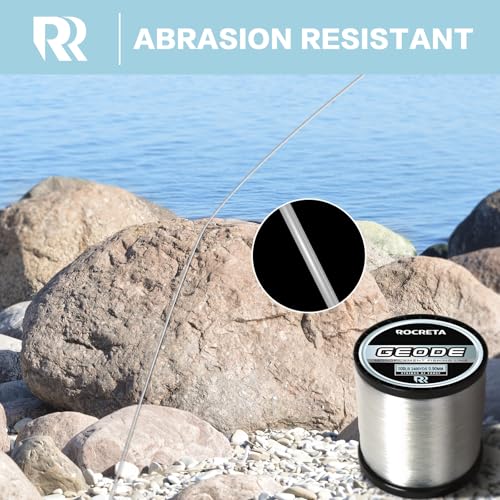 Geode Monofilament Fishing Line (CLEAR / 20LB(500YDS))
