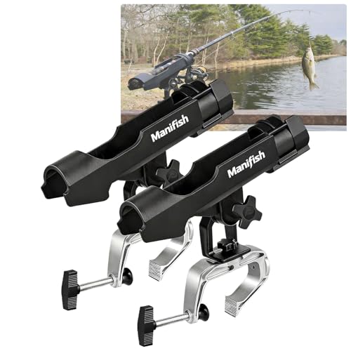 2 Pack Fishing Rod Holders for Kayak & Boat