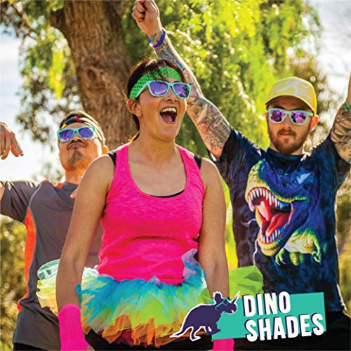 Electric Dinotopia Carnival Polarized Sunglasses for Men & Women