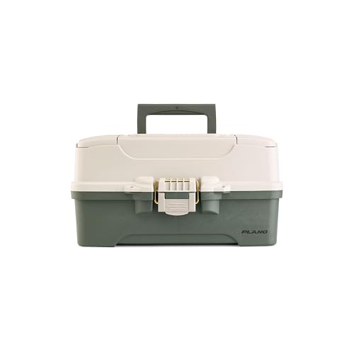 Three Tray Tackle Box (Green/Tan / Three-Tray / Three-Tray)