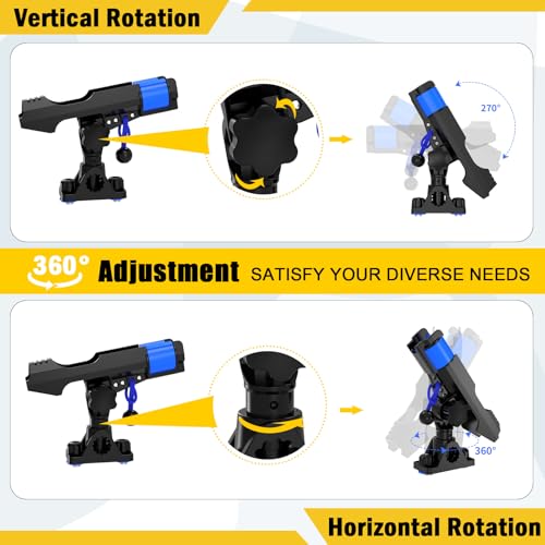 2 Pack Kayak Fishing Rod Holder