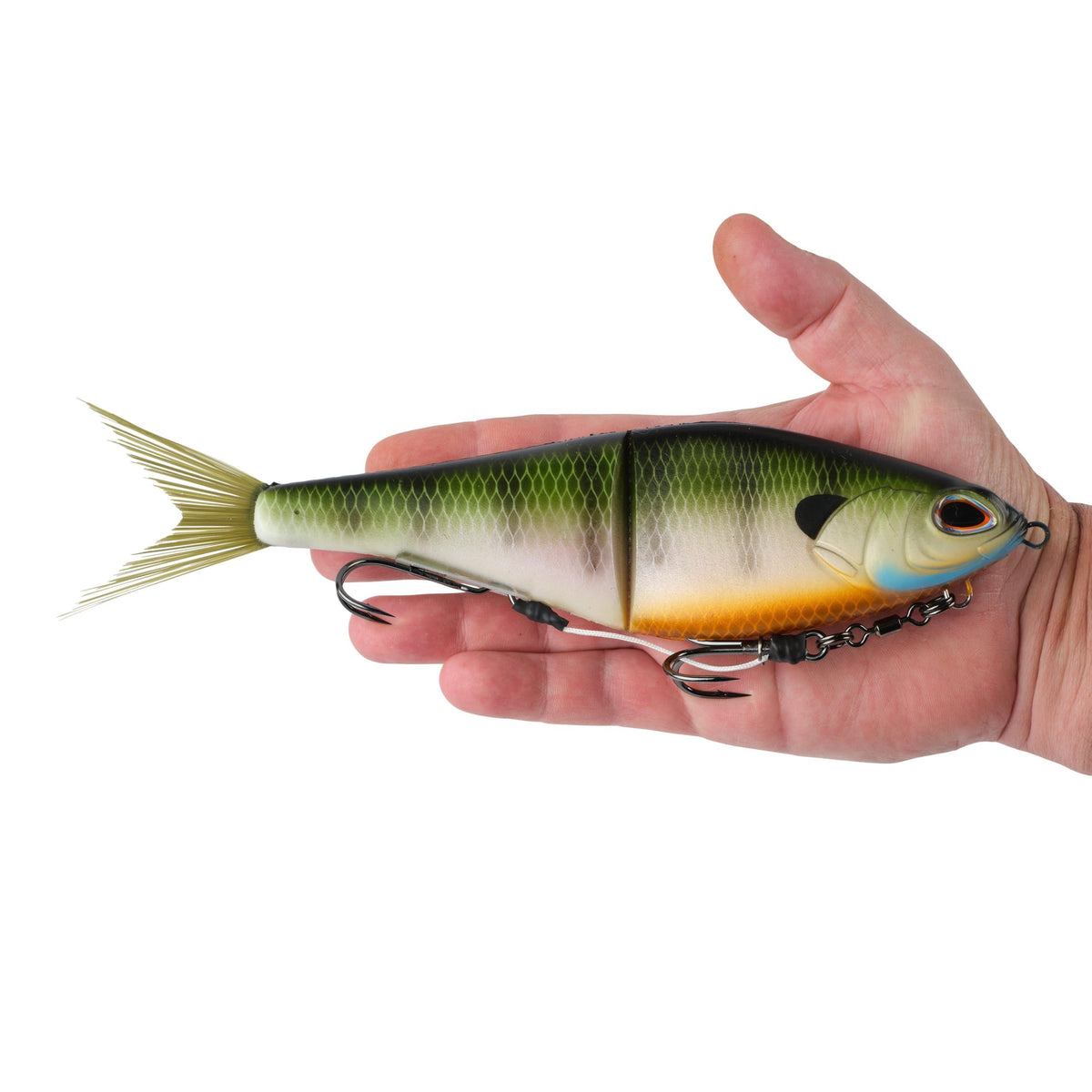 PowerBait Chop Block Fishing Soft Bait (MF Bluegill / 10 in - 4 1/5 oz)