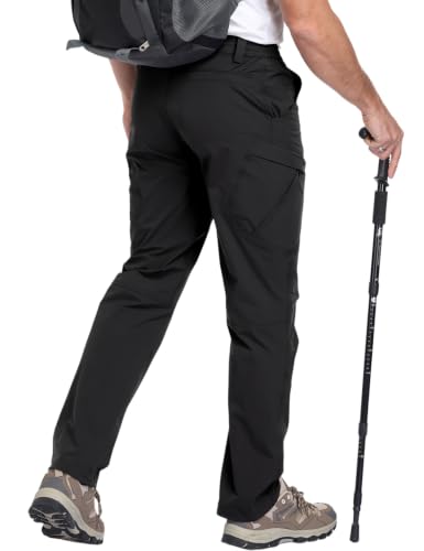 Men's Hiking Pants (44W x 30L / Black)