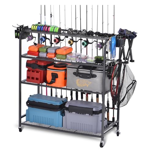 Heavy Duty Fishing Rod Rack