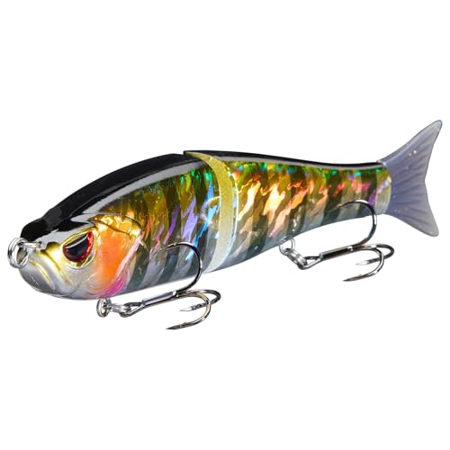 SwimShad Glide Baits Jointed Swimbait Bass Pike Salmon Trout Muskie Fishing Lure