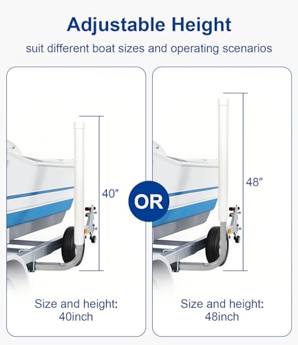 Boat Trailer Guide 40 (White / 40"/48")
