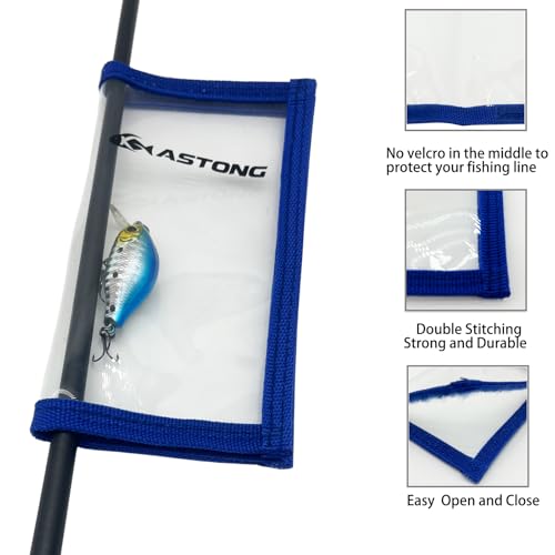 Clear PVC Fishing Lure Wraps 4 (Blue / 10pcs(5m+5l))