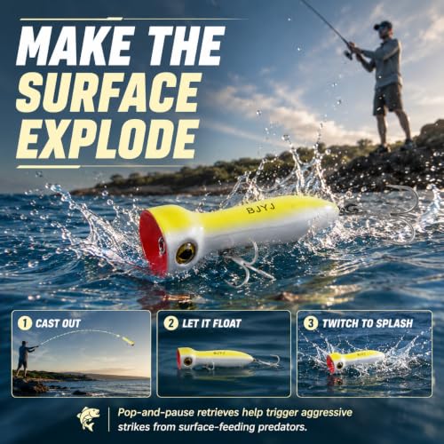 Topwater Popper Fishing Lure