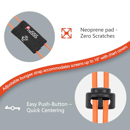 Fish Finder Cover Straps (Colors)