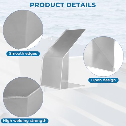 Aluminum Side Console Mount for Boat Fish Finder Switch Panel Bracket (Bracket)