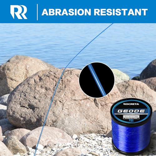 Geode Monofilament Fishing Line (BLUE / 6LB(2400YDS))