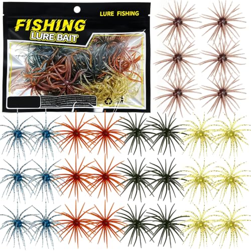 Bass Fishing Lures (A-30PCS Mix 2.36in)