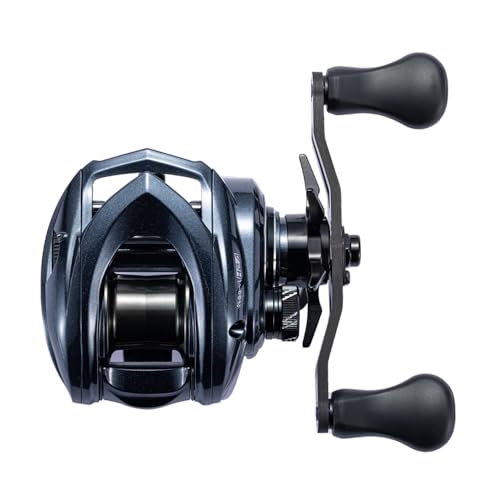 ASHMOON Long Casting Baitcaster Reel 12+1BB Alloy Fishing Reel (7.1:1-RIGHT / Rubber Handle)