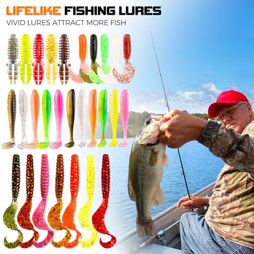 Crappie Fishing Lures (Orange)