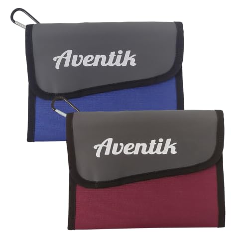Soft Lure Storage Binder Bait Organizer (2pc-L:Blue+Red)
