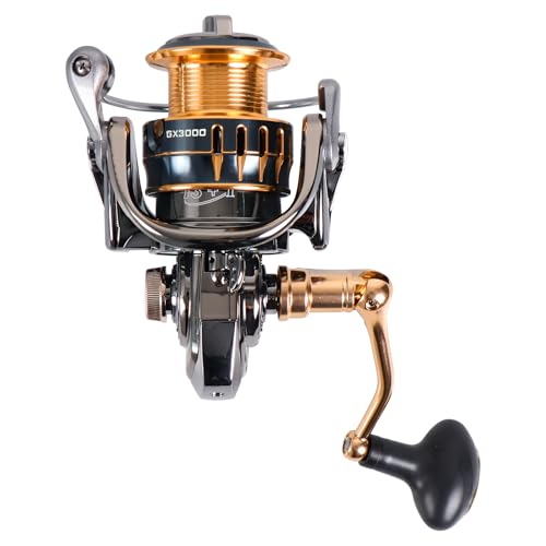 Spinning Fishing Reel for Freshwater Saltwater Fishing (Gx1000 (13+1 Ball Bearings))