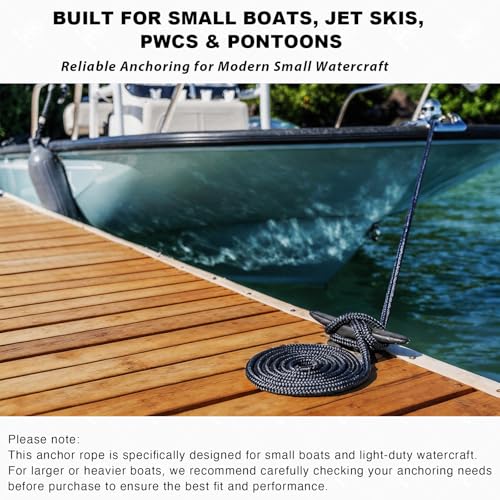 Boat Anchor Rope 3 (Navy Blue)