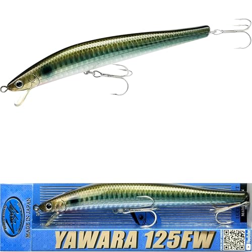 FlashMinnow 125 YAWARA Saltwater Fishing Lure (No Scales / 7357 Anchovy Venus / 125FW)