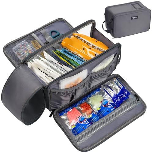 Fishing Soft Plastic Bait Storage (Grey)