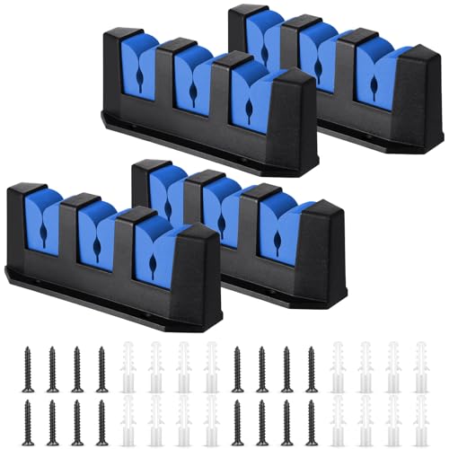 4 Pcs Rod Holders Fishing Boat Pole Holder (Blue / 7.8 Inch)