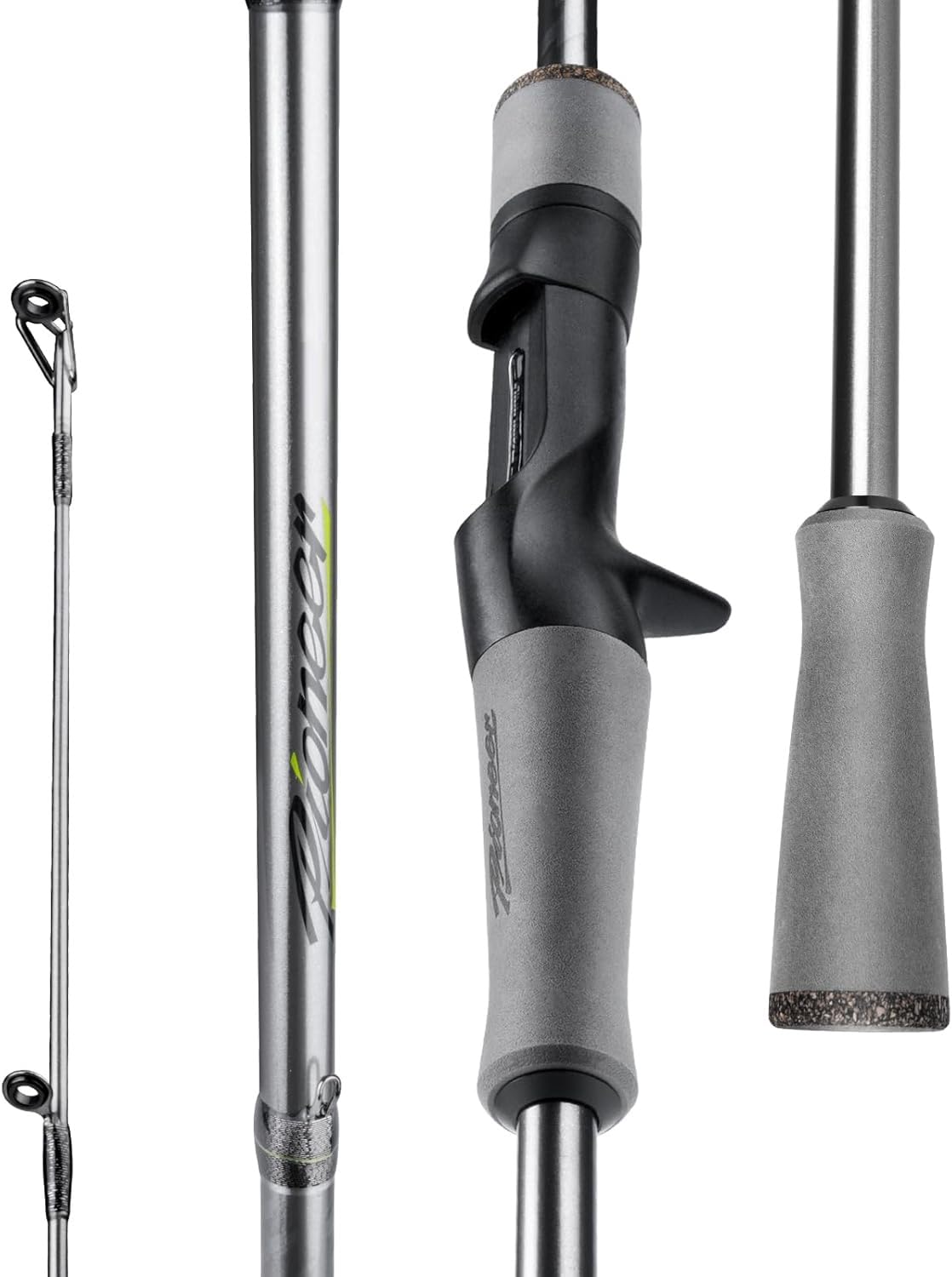 Pioneer Spinning Fishing Rod 6' Medium Fishing Rod (6' - M - Moderate Fast - 2pcs)