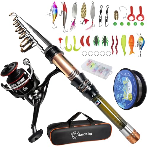 Upgraded Fishing Pole Kit (Upgraded 6.89FT/2.1M)