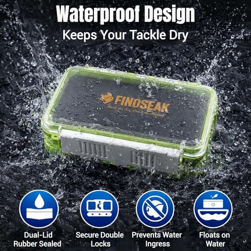 Sturdy Dual Sided Small Tackle Box Organizer