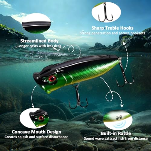 Fishing Lures (F3-10pcs Hard Bait)