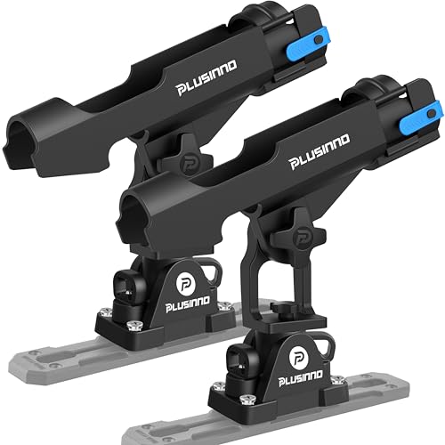 2 in 1 Kayak Fishing Rod Holder (Rod Holder - 2 Pack (No Tracks))