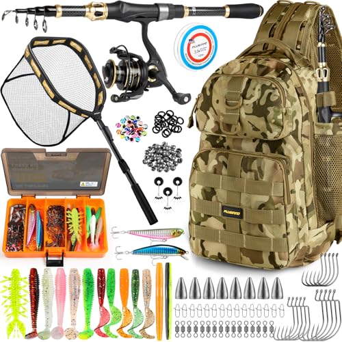Fishing Backpack with Net
