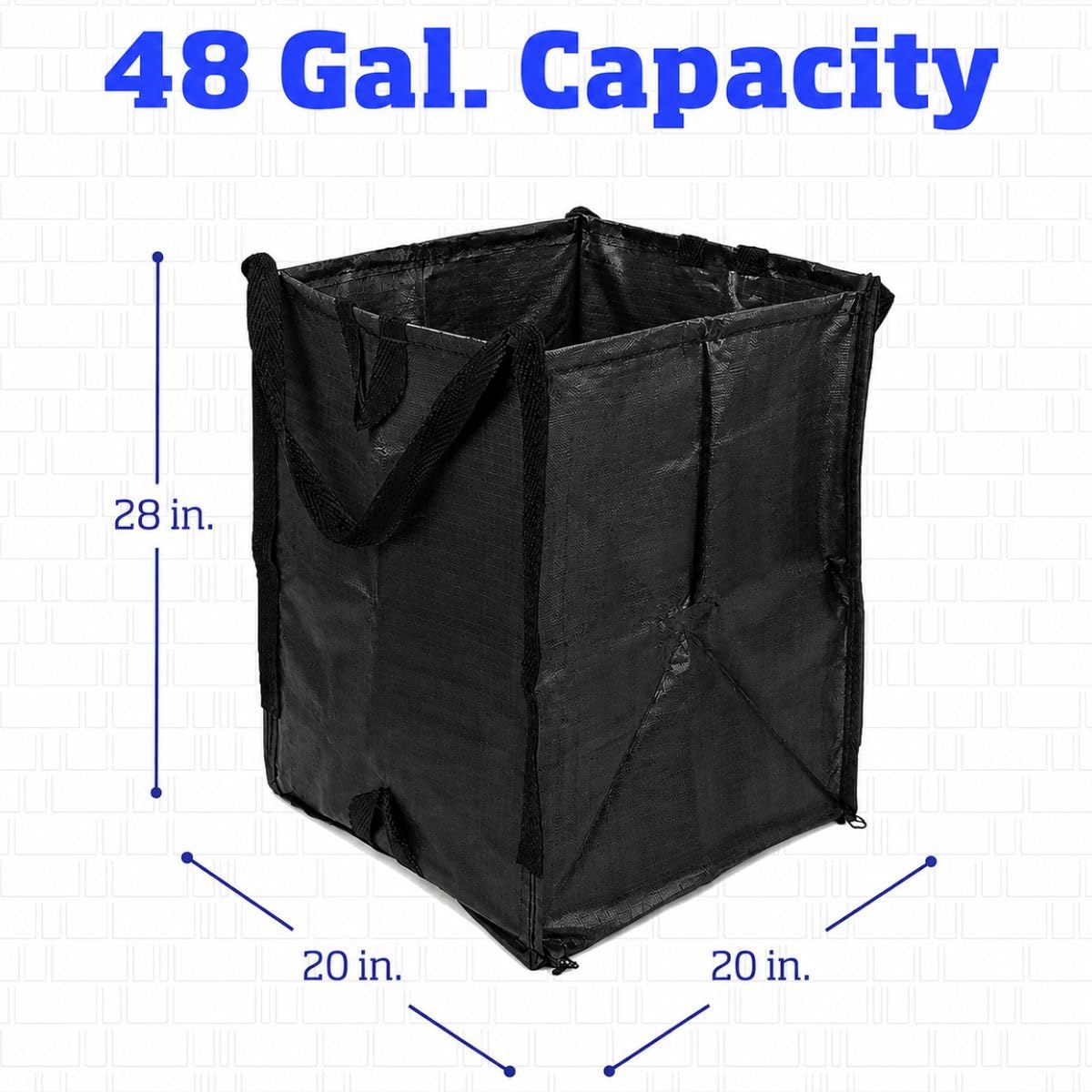 Heavy Duty Home and Yard Bags (Black)