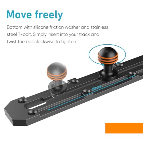 Aluminum Kayak Rail (（12in 10screws）)