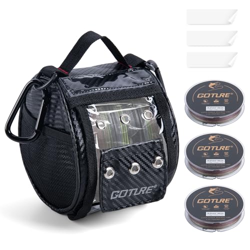 3 6 Outlet Holes Fishing Line Storage Bag