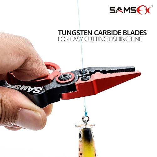 3.3 inch Fishing Pliers Saltwater (Red)