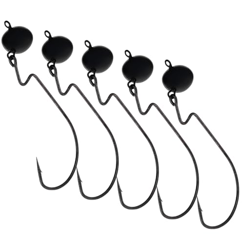 Football Swing Jig (Black / 3/4 Oz)