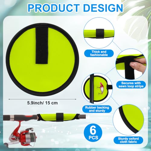 Fishing Rod Sleeves and Lure Wraps for Rods Poles