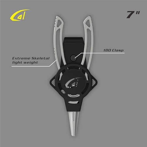 Titanium Side and Dual Cutter Fishing Pliers with Sheath