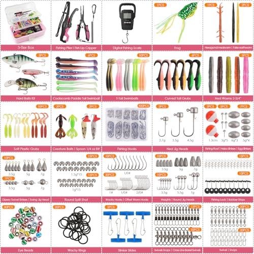 Fishing Lures Kit (Pink)