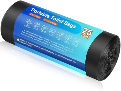 80 Portable Toilet Bags