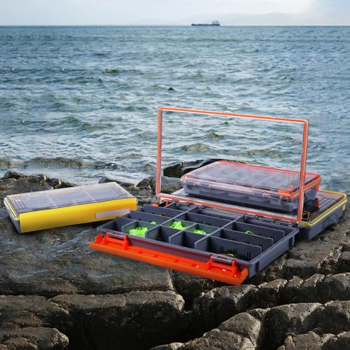 Fishing Tackle Organizer (Orange / L)