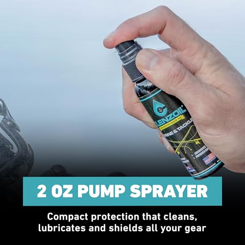Fishing Reel Oil 2 Pack (2 x 2 oz Pump Sprayer)