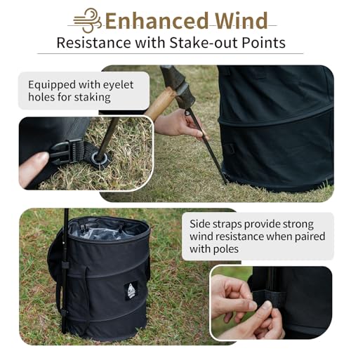 Pop up Camping Trash can