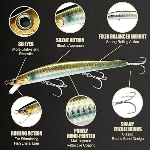 FlashMinnow 125 YAWARA Saltwater Fishing Lure