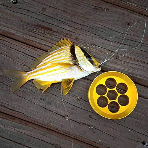 Aluminum Fishing Hand Line Reel Pocket