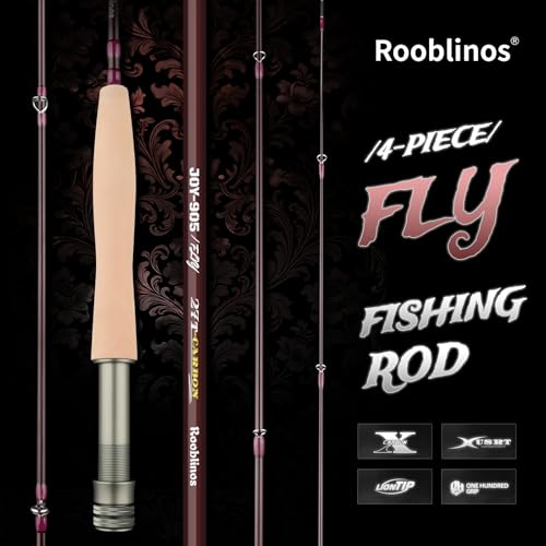 ROOBLINOS 9ft Fly Fishing Rod (JOY-905 / 9ft)